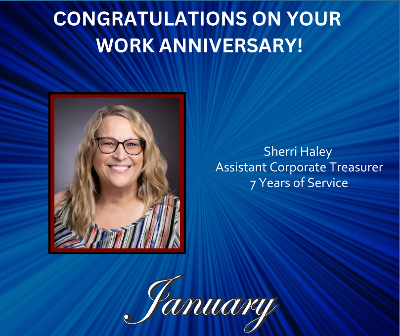 January Work Anniversaries 