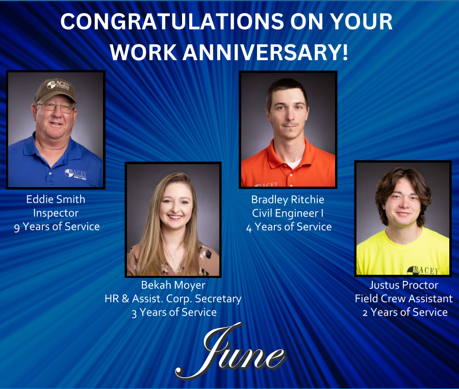 June Work Anniversaries