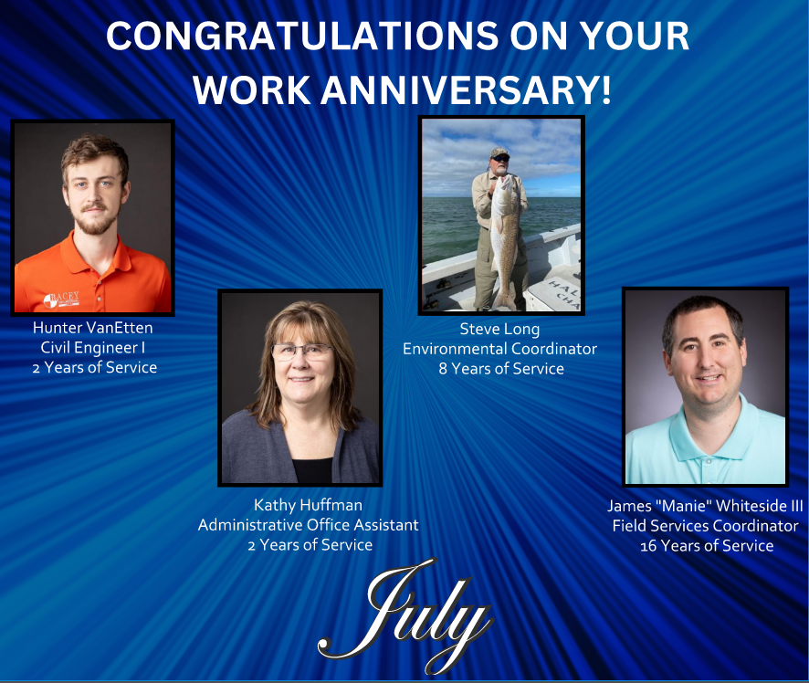 July Work Anniversaries